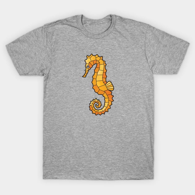 Pacific Seahorse T-Shirt by DesignsByDoodle